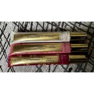 3 Nakery Plumping & Smoothing -Rose & Romance , First Bloom, Hyaluronic Spheres